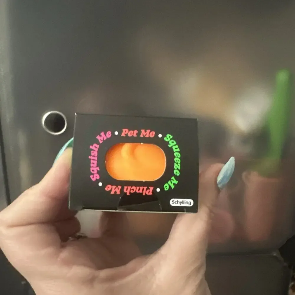 NeeDoh Funky Pup Orange Schylling Sensory Fidget Squishy New Sealed Authentic
